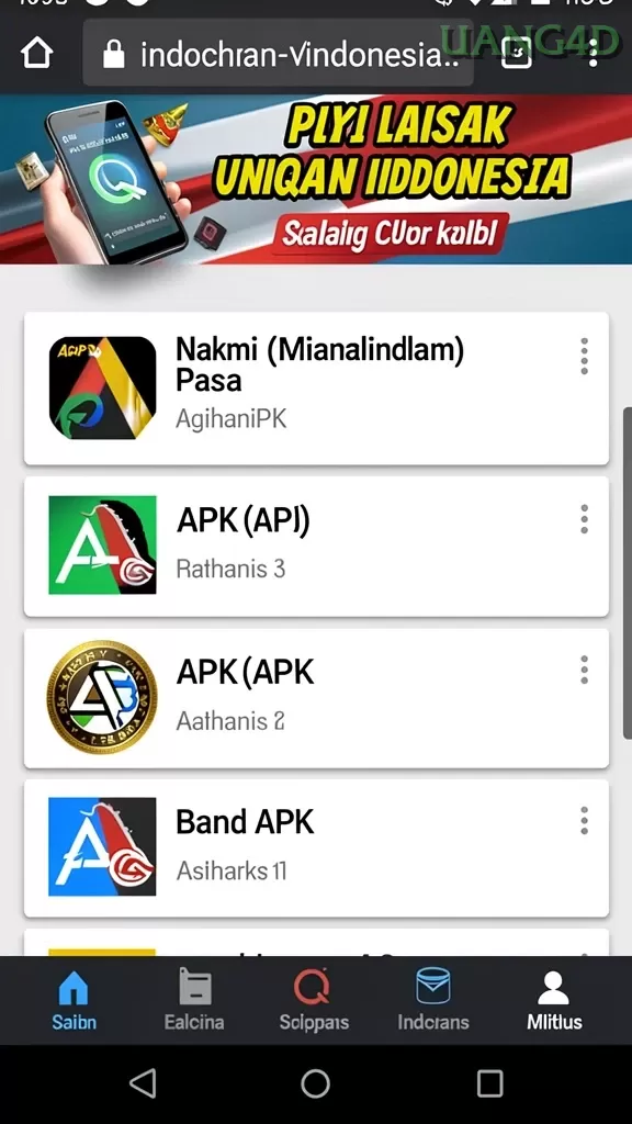 Cuplikan layar JAWABET88 — pengaturan akun