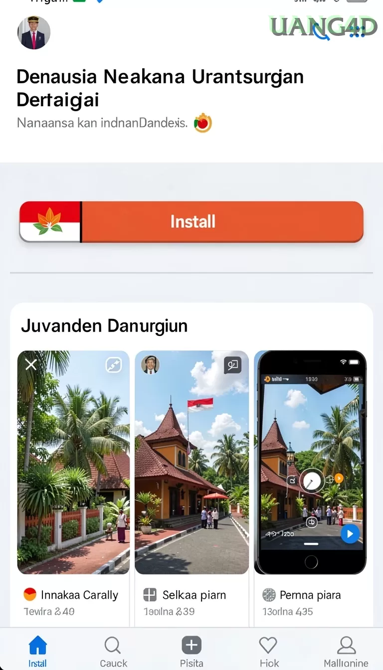 Cuplikan layar 55FIVE — pengaturan akun