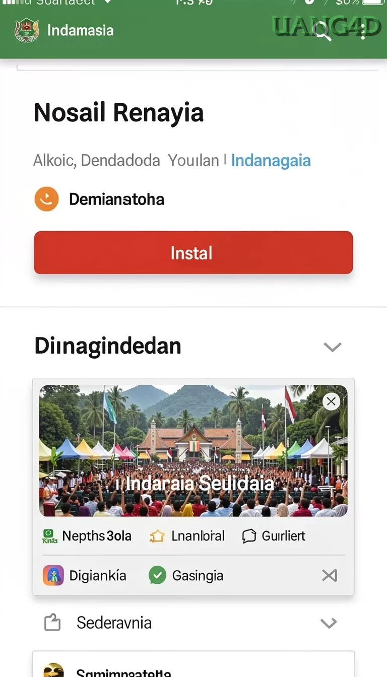 Cuplikan layar METRO4D — pengaturan akun